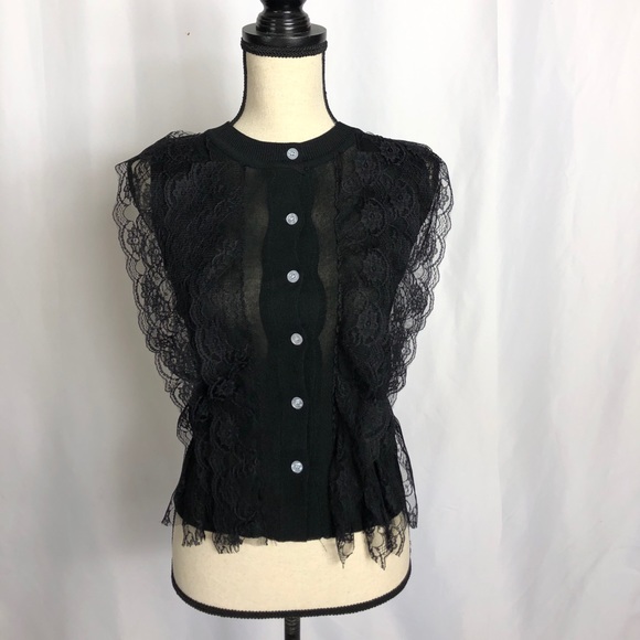 Black Sleeveless Blouse NWOT - Picture 4 of 5